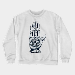 All Seeing Eye Vintage Illuminati Crewneck Sweatshirt